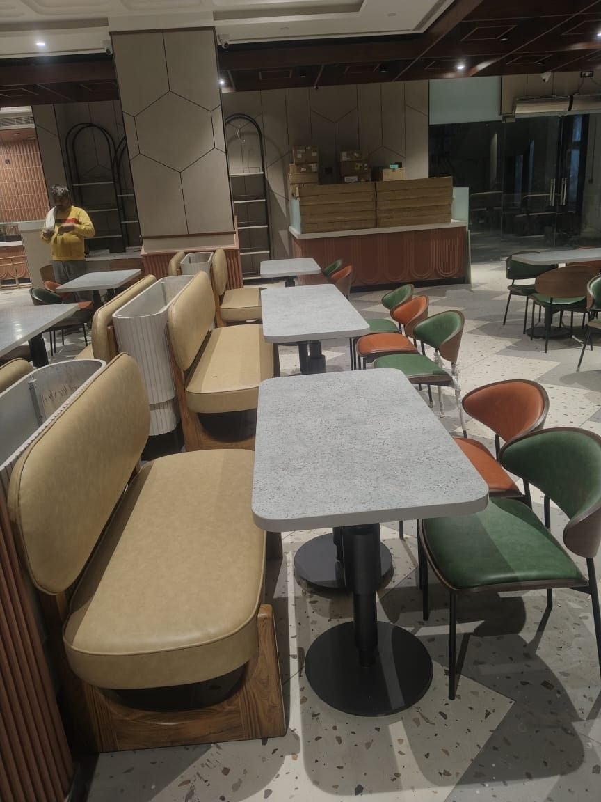 Custom booth seating project