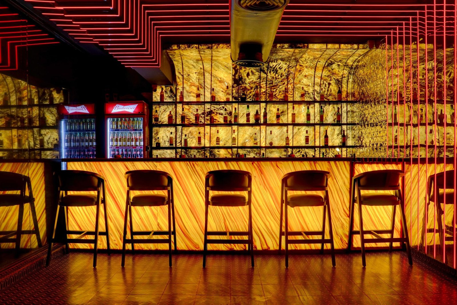 Vapourr bar seating and counter, Assam