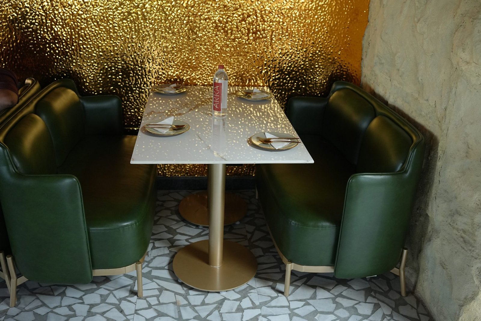 ARKA restaurant booth seating, Guwahati